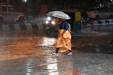 Karnataka rains (Photo | EPS / Nagaraja Gadekal)