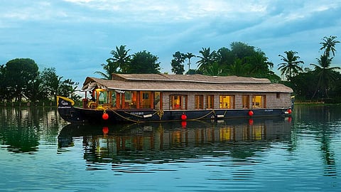 Representational image of a house boat on the backwaters of Kerala. (Photo| Kerala tourism)