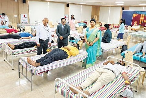 VIT-Andhra organises blood donation camp