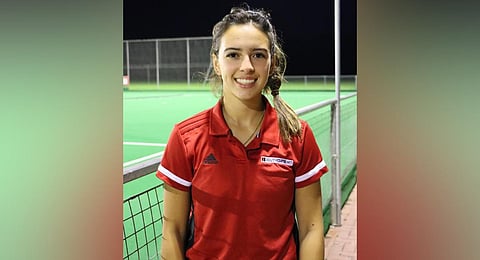 Grace O'Malley-Kumar. (Photo | Facebook, Southgate Hockey Club)