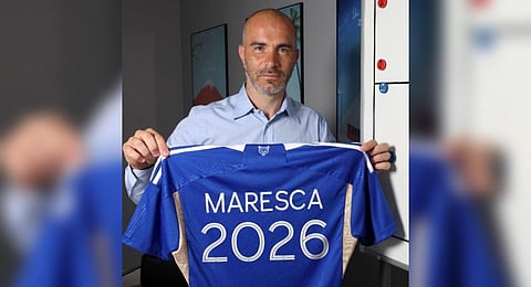Leicester City appoints Enzo Maresca as new manager. (Photo | Leicester Twitter)