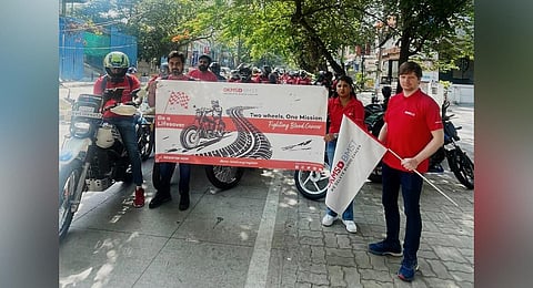 Bike rally for awareness on blood cancer, disorders in Bengaluru