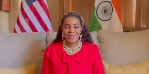 Hollywood actor and singer Mary Millben. (Photo | Twitter @MaryMillben)