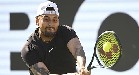 Nick Kyrgios. (Photo | AP)