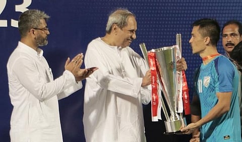 All members of Indian and Lebanese teams were felicitated with gold and silver medals by the guests.