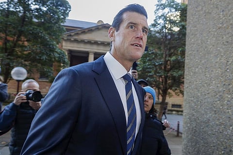 Ben Roberts-Smith arrives at the Federal Court in Sydney. (Photo | AP)
