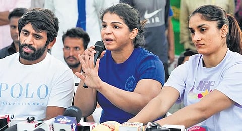 Wrestlers have been agitating for police action against Brij Bhushan Sharan Singh