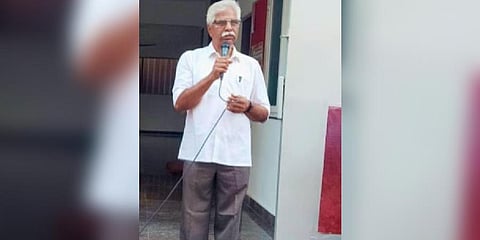 CPM Andhra Pradesh secretary V Srinivasa Rao (Photo  |Twitter)