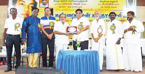 Kannadasan Award is conferred every year to two artistes