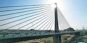 Cable bridge in Karimnagar