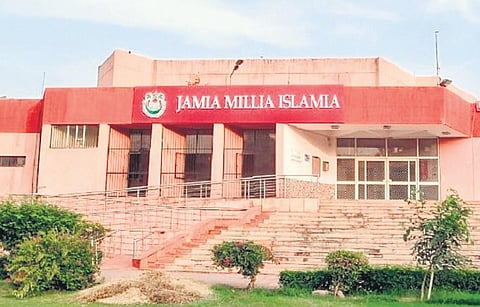 Jamia Millia Islamia in New Delhi. ( Photo | PTI)