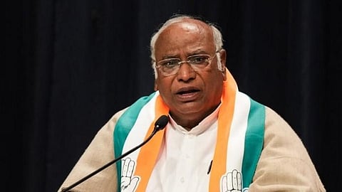 Congress president Mallikarjun Kharge. (Photo | PTI)