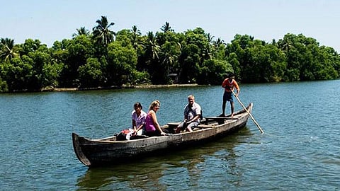 Ponnumthuruthu Island near Varkala in Thiruvananthapuram