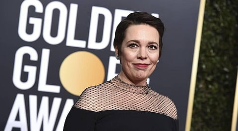 Olivia Colman at the 76th annual Golden Globe Awards. (Photo | AP)