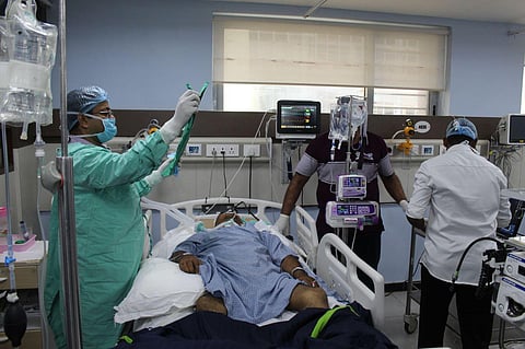 A brain-dead man donated five of his vital organs to save four lives in three states on June 25, 2023.  (Photo | EPS)