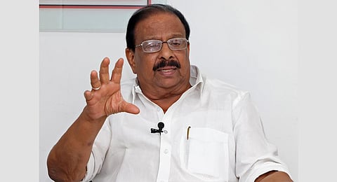 KPCC president K Sudhakaran. (Photo | B P Deepu, EPS)