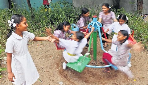 ‘No Bag Day’ brings back fun element in Telangana schools