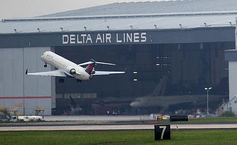 File image used for representational purpose only: A Delta Air Lines plane takes off at Atlanta's Hartsfield International Airport in Atlanta.