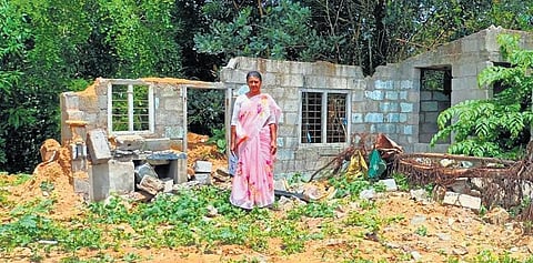 Shantha had lost her home in the 2019 Kodagu floods