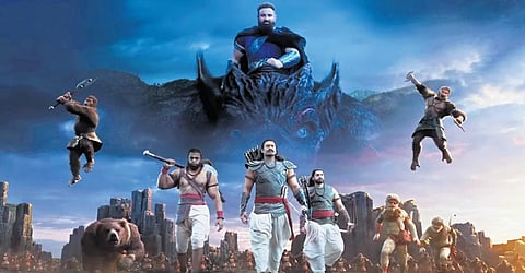 A still from Adipurush.