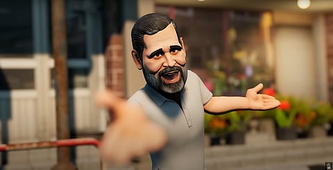 A screengrab of the video.