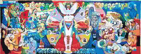 An artist on a mission