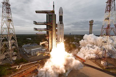 File Image of Chandrayaan-2 launch. (Photo | ISRO)