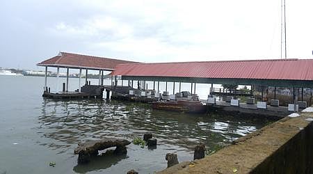 The under-construction boat jetty at Mattanchery | A Sanesh