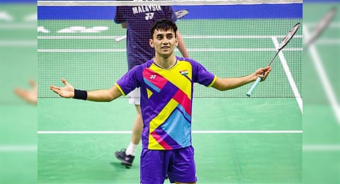 Indian shuttler Lakshya Sen (Photo | PTI)