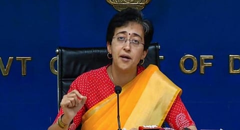 AAP leader and Delhi Minister Atishi.(Photo | Express)