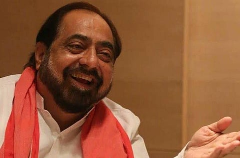 Veteran theatre director-actor Aamir Raza Husain. (Photo | Sumeet Sachdev Twitter)