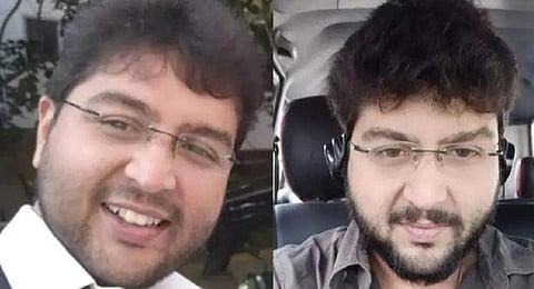 Kannada film actor Kannada film actor Nithin Gopi.