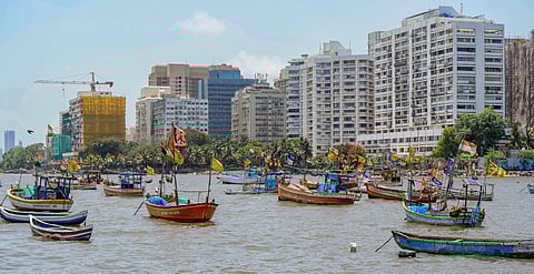 IMD says deep depression over Arabian Sea intensifies into cyclonic storm 'Biparjoy'