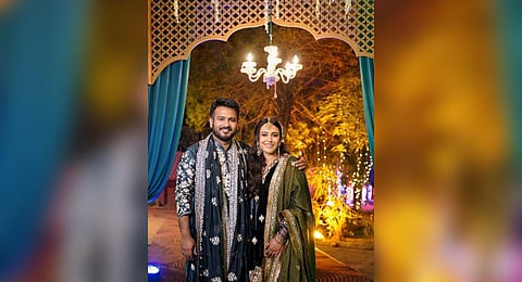 Actor Swara Bhasker with politician-husband Fahad Ahmad. (Swara Bhasker Instagram)