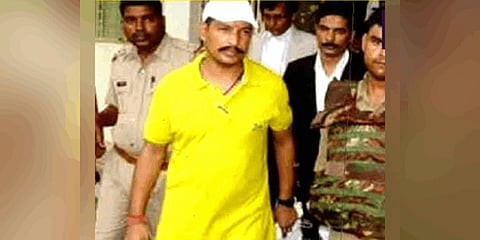Gangster Sanjeev Maheshwari Jeeva. (Photo | ANI Twitter )