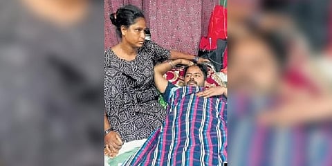 Deepika Pali with her husband Mohammad Rafiq