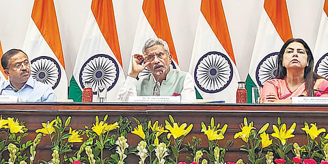 Until there is peace, China ties can’t progress: S Jaishankar