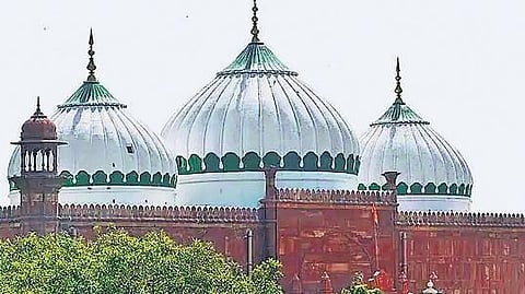 A file picture of the Shahi Idgah mosque