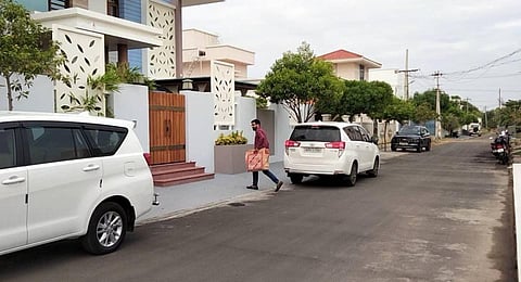 In Karur, the IT raids first started on May 26 in places related to Minister Senthil Balaji. (Photo | Express)