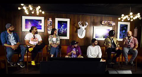 The first Web3 event organised by the Namma Tribe and Colours of India at Off The Record on Sunday in Chennai. (Photo | P Ravikumar, EPS)