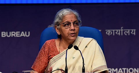 Finance Minister Nirmala Sitharaman (Photo | Twitter)