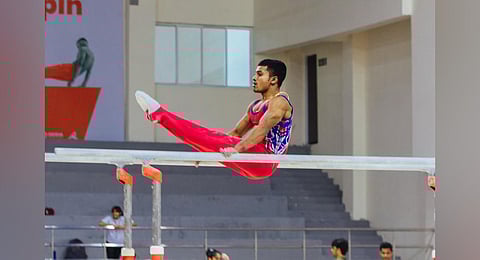 Tapan Mohanty during the trials. (Photo | Express)