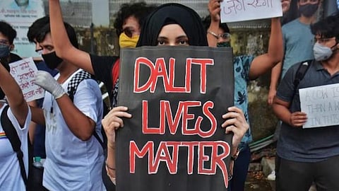 Four Dalit children hung upside down from a tree and thrashed in Maharashtra