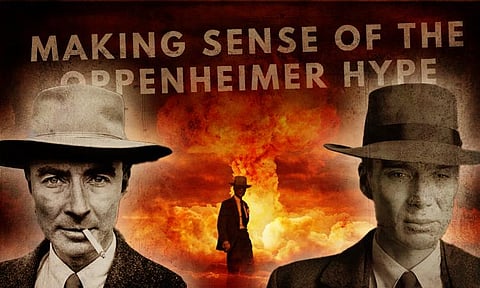 Cillian Murphy plays J Robert Oppenheimer in the movie directed by Christopher Nolan.