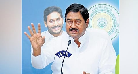 Revenue Minister Dharmana Prasada Rao. (Photo | Express)