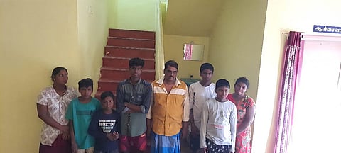 The Sri Lankan Tamils were lodged at Mandabam refugee camp. (Photo| Special arrangement)