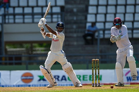 Living his and his coach's dream: Yashasvi Jaiswal. (Photo | AFP)