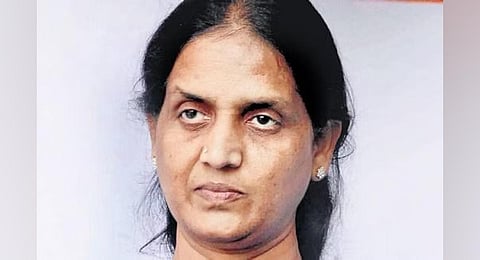 Education Minister P Sabitha Indra Reddy. (Photo | Express)