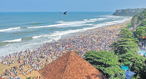 Scenes from Papanasam at Varkala