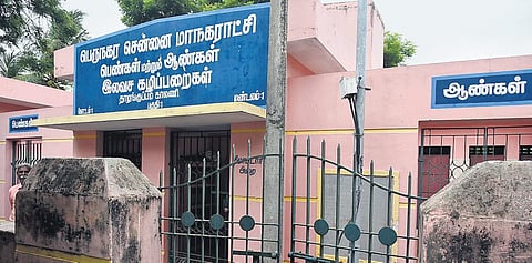 Renovation of the complex in Thalankuppam, which has six toilets each for men and women, was completed three months ago | P Ravikumar